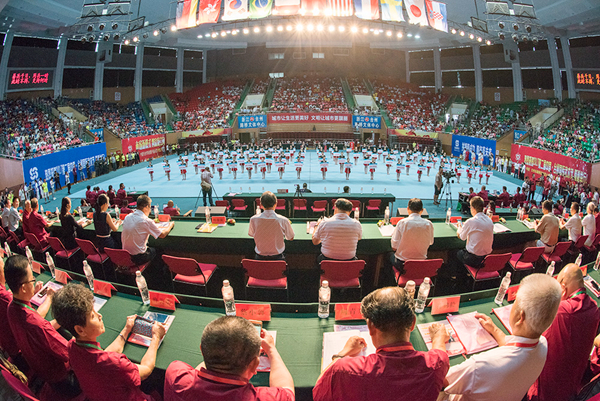 “台州财富商贸城杯”2017年中国•台州国际武术节隆重开幕