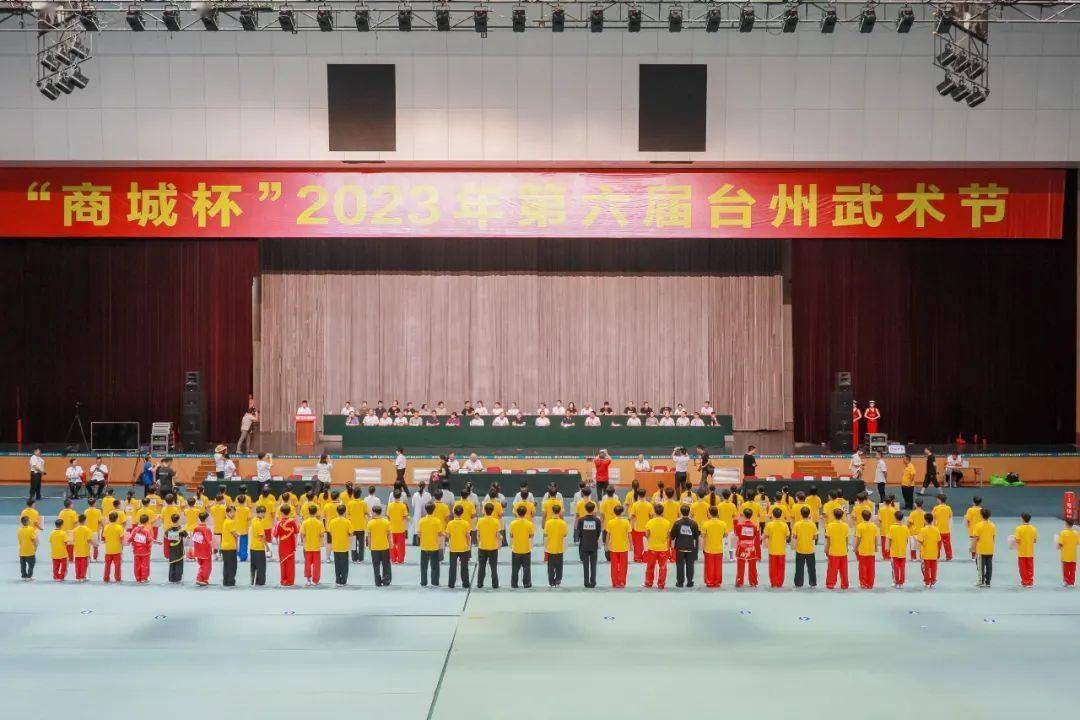第六届台州市武术节近日开幕